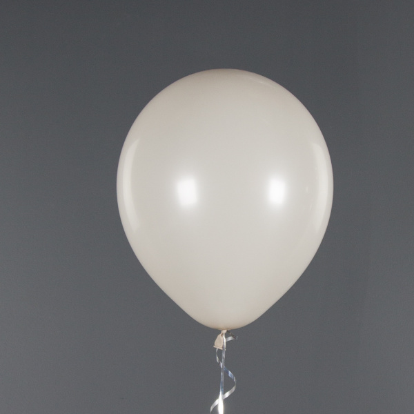 Шар с гелием Ретро белый песок пастель