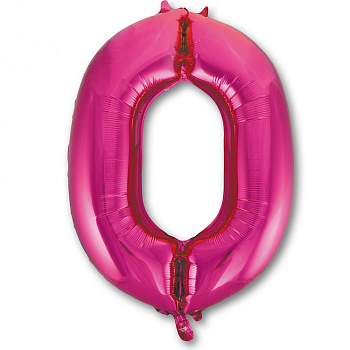 К ЦИФРА 0  40" Fuchsia