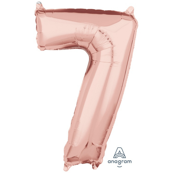 А ЦИФРА 7 26" Rose Gold
