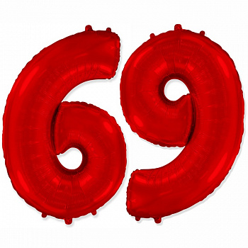 Ф ЦИФРА 6/9  40" Red