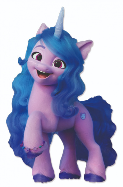 Шар (39''/99 см) Фигура, My Little Pony, Лошадка Иззи, 1 шт. Flexmetal, ИСПАНИЯ