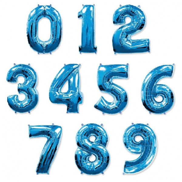 А ЦИФРА 0 Blue