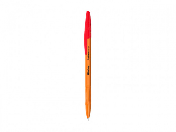 Ручка шариковая Berlingo "Tribase Orange" красная, 0,7мм CBp_70913
