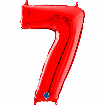 Г ЦИФРА 7  40" Red