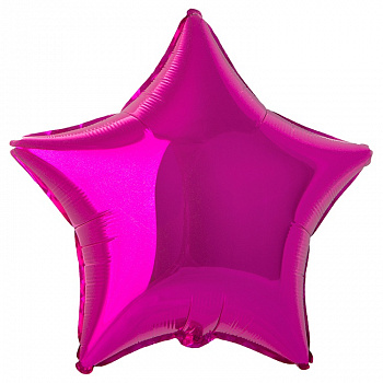 Ф Б/РИС 18" ЗВЕЗДА Металлик Fuchsia(FM)