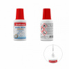 Корректирующая жидкость с кисточкой ErichKrause Arctic white, повышенной белизны, 20г (в пленке по 1