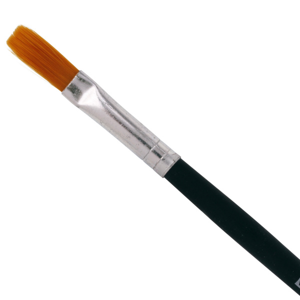Кисть BRAUBERG синтетика, плоская, №7, 200214