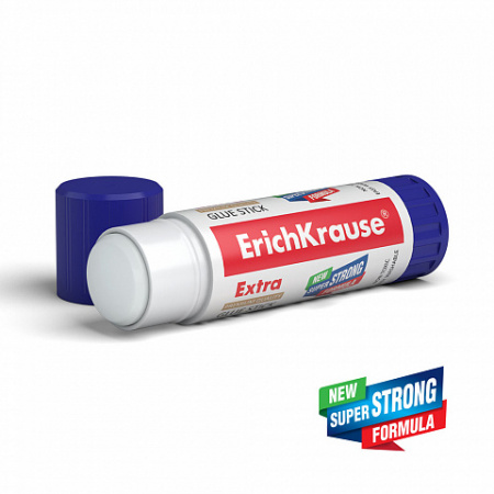 Клей-карандаш ErichKrause Extra, 8г (в коробке-дисплее по 30 шт.)
