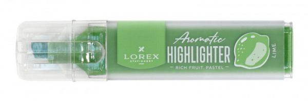 Маркер текстов. LOREX Aromatic 1-3,5 мм мятный пастель скошенный прозрачный корпус 1 шт