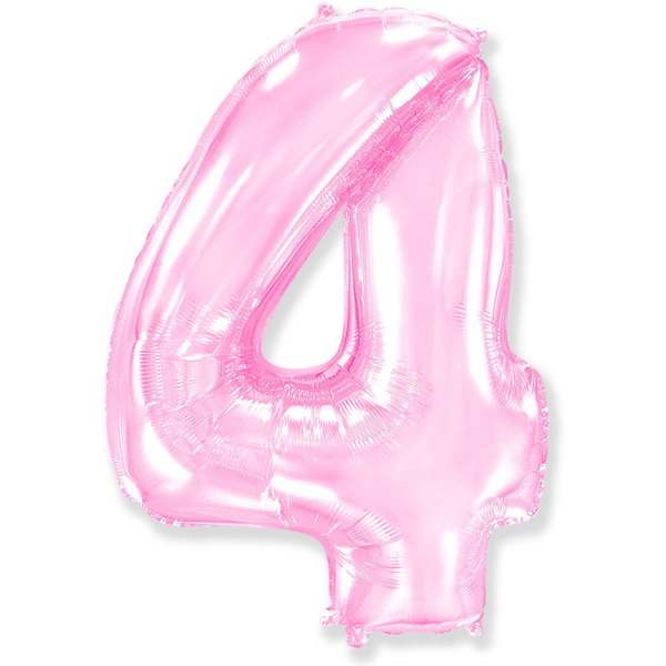 Ф ЦИФРА 4  40" Pink
